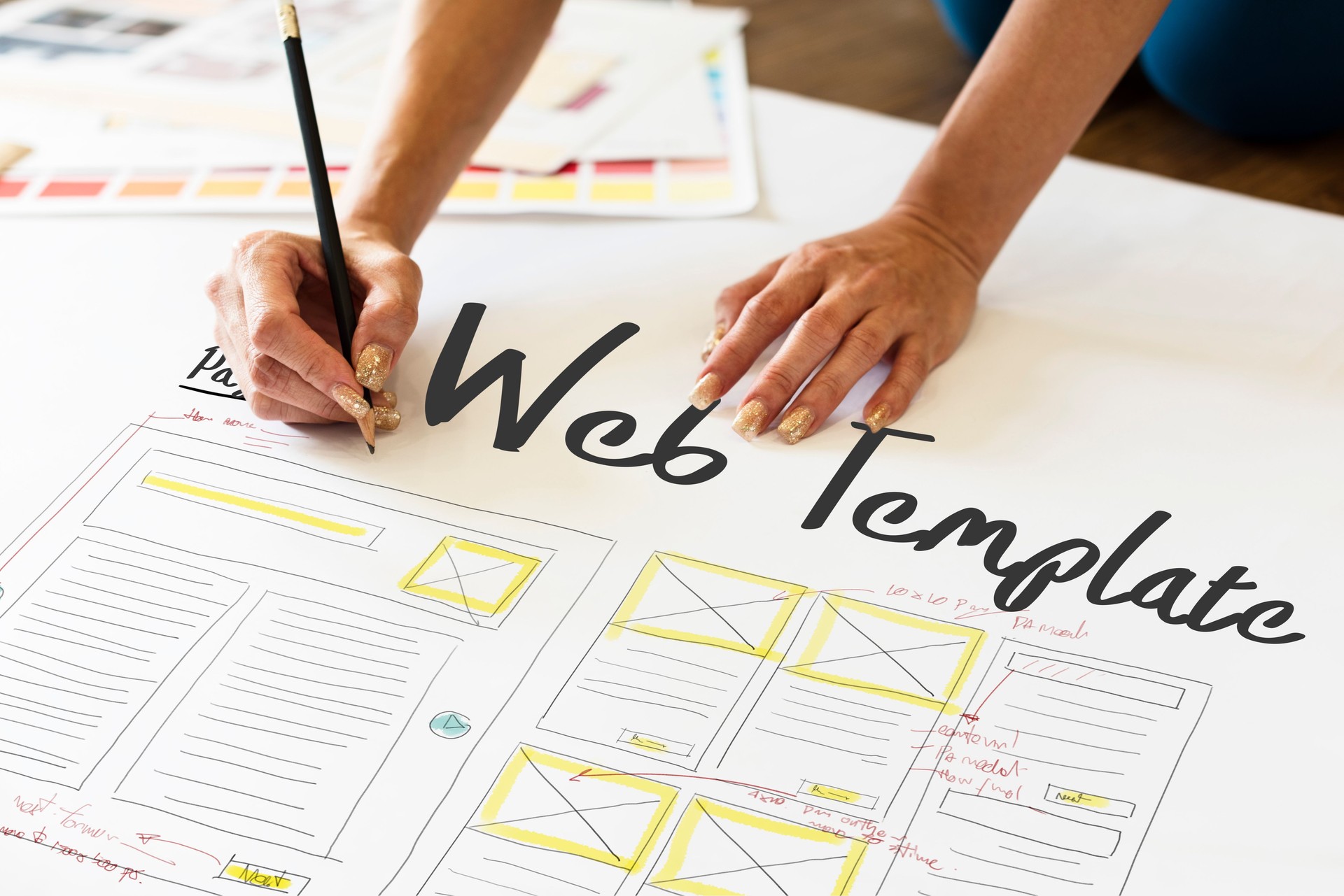 Web-design-Vorlage